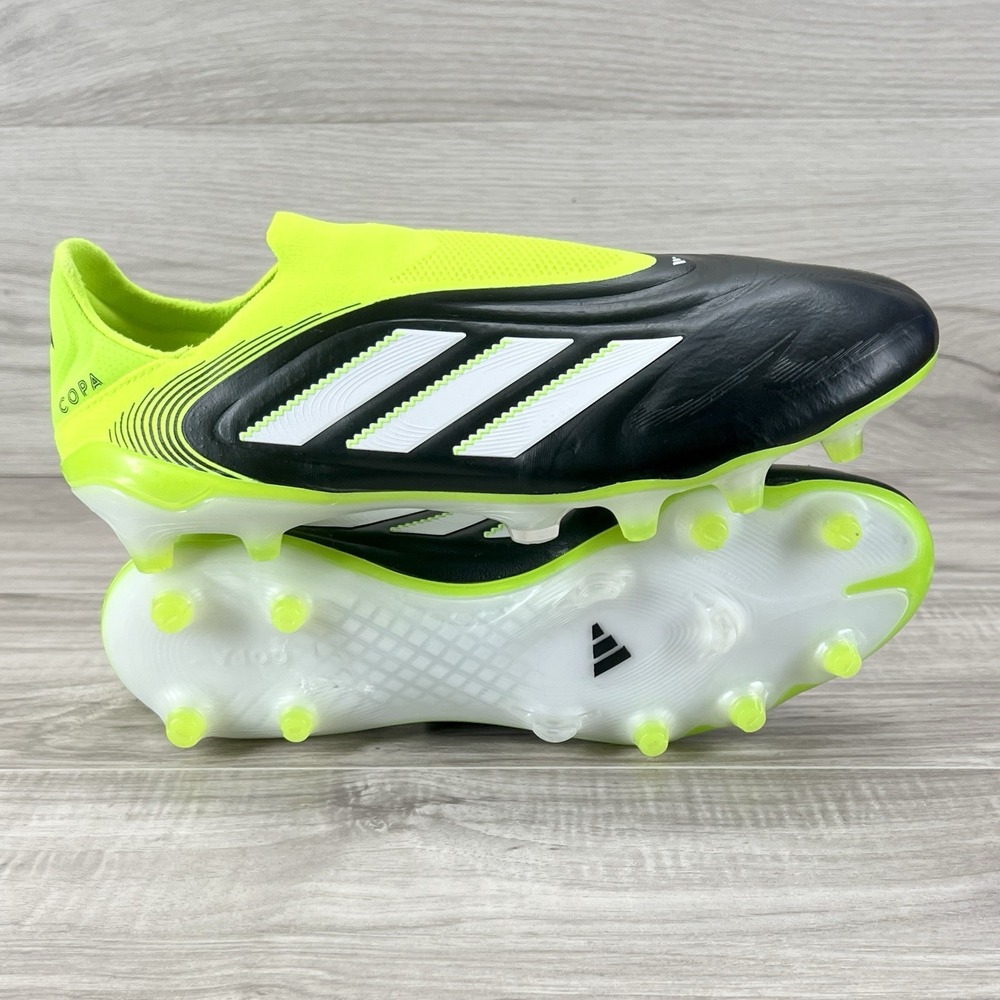Adidas Copa Pure 3 Elite FG Laceless Soccer Cleats Black JH6302 Men's Size 12